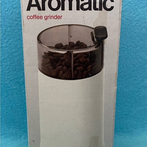 BRAUN Aromatic Coffee Grinder for coffee beans model #KSM 2 vintage tested white - Picture 6 of 11